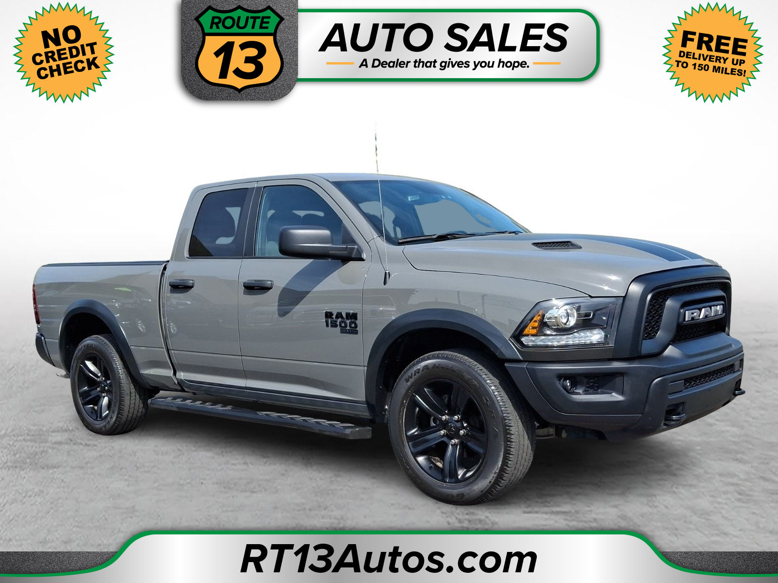 Used 2022 RAM 1500 Warlock w/ Ceramic Gray Warlock Package