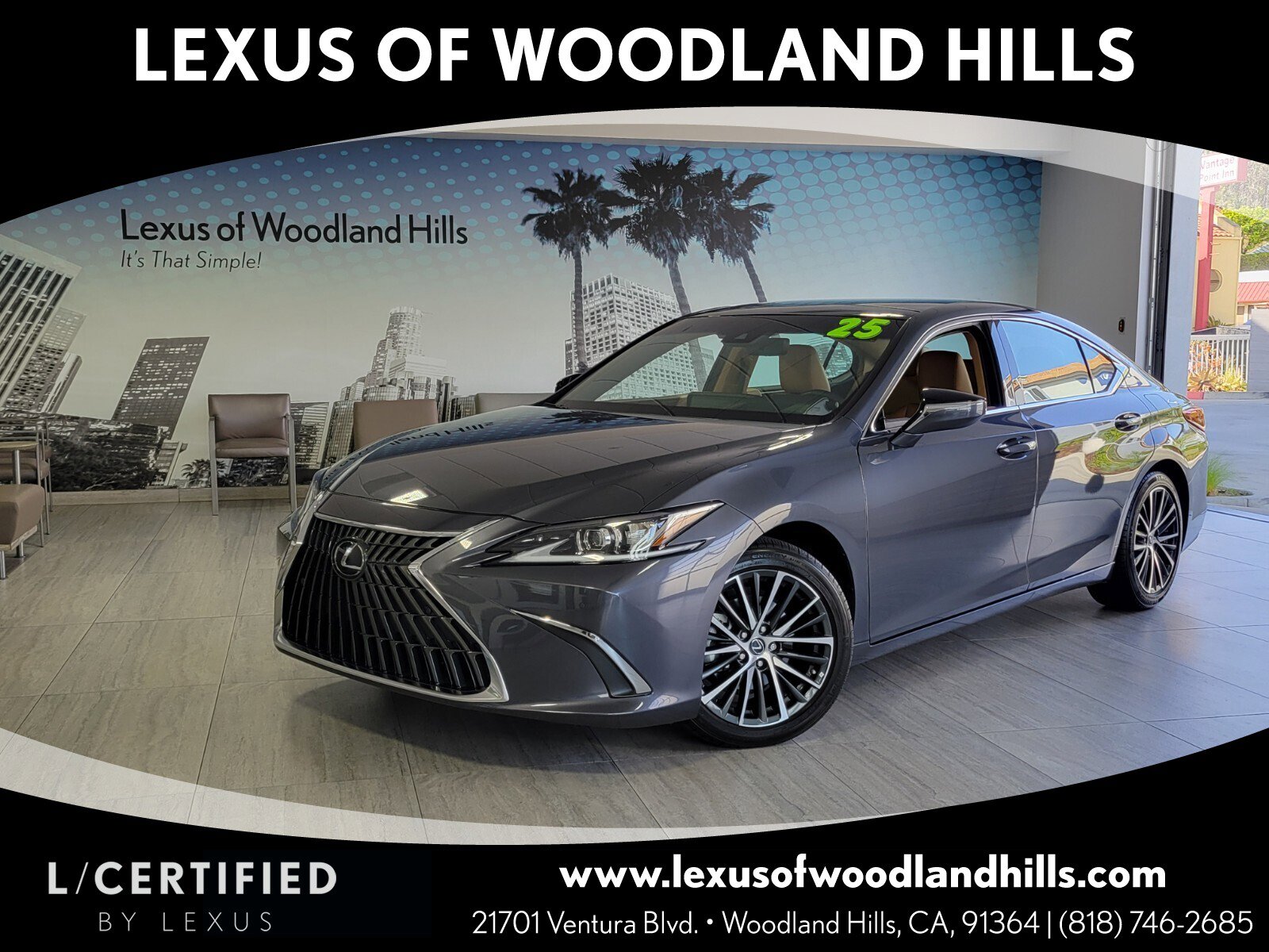 Used 2025 Lexus ES 350 w/ Premium Package image 1