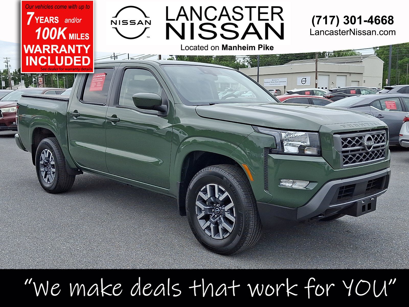 Certified 2023 Nissan Frontier SV w/ SV Convenience Package AWD/4WD image 1