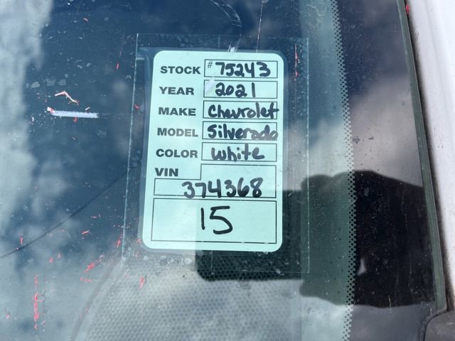 Used 2021 Chevrolet Silverado 1500 W/T w/ WT Fleet Convenience Package image 15