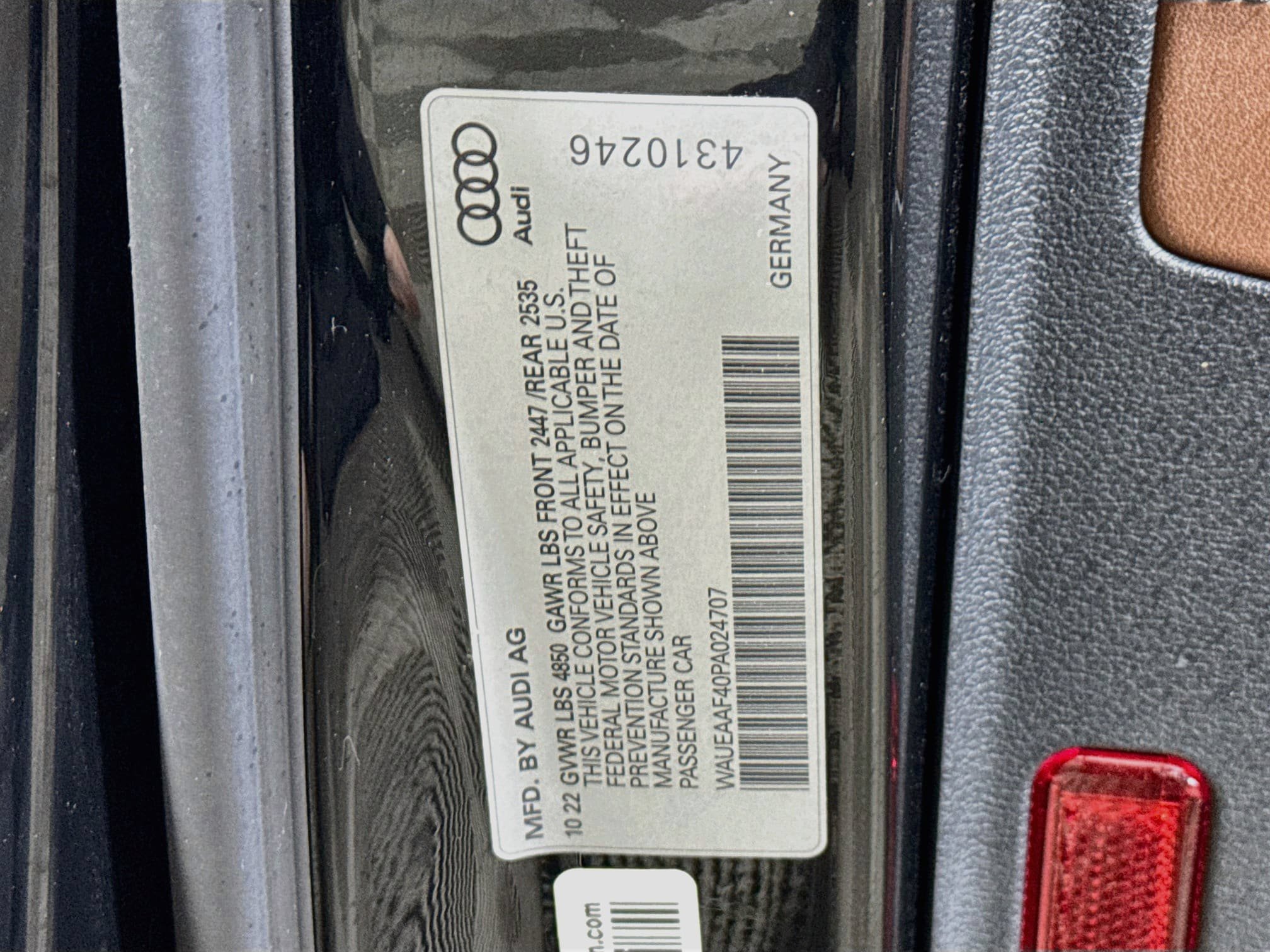 Used 2023 Audi A4 2.0T Premium Plus w/ Premium Plus Package AWD/4WD image 33