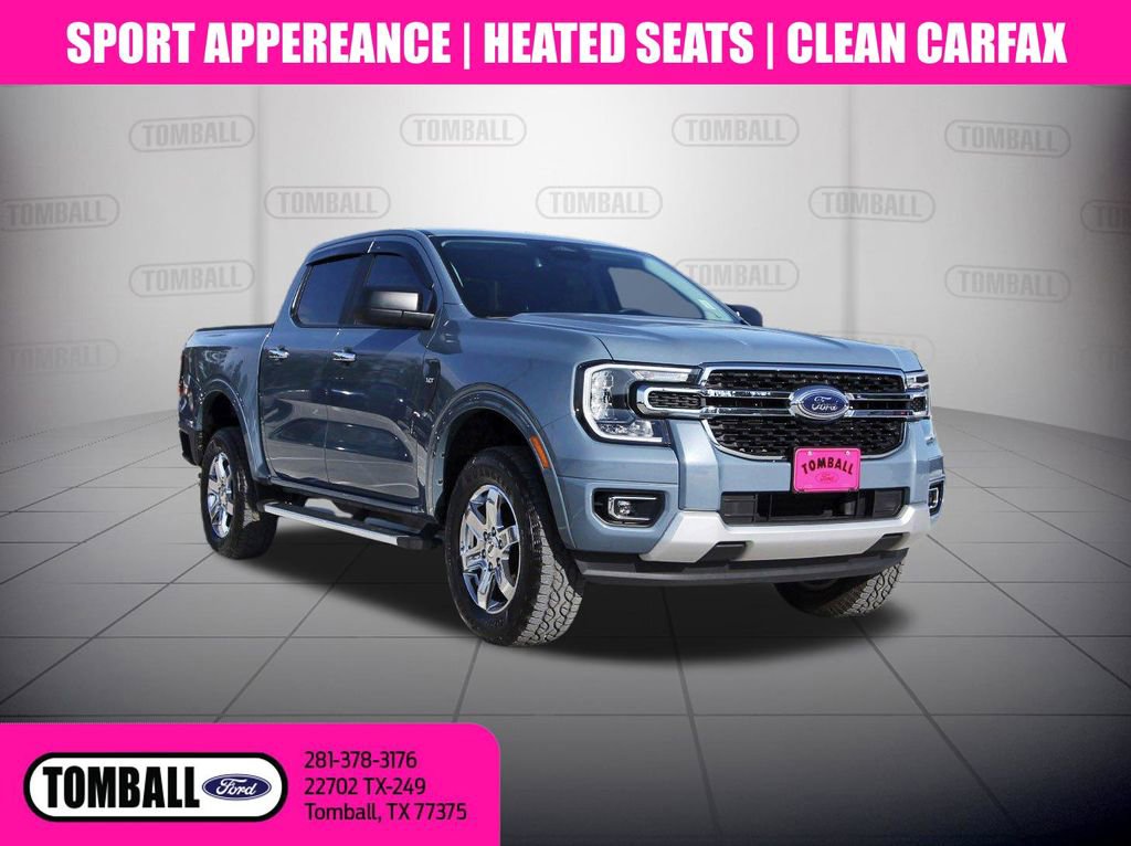 Certified 2024 Ford Ranger XLT w/ Equipment Group 301A High image 1