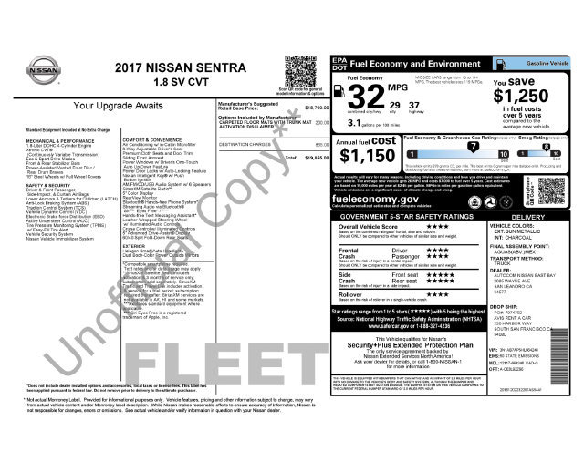 Used 2017 Nissan Sentra SV FWD image 14
