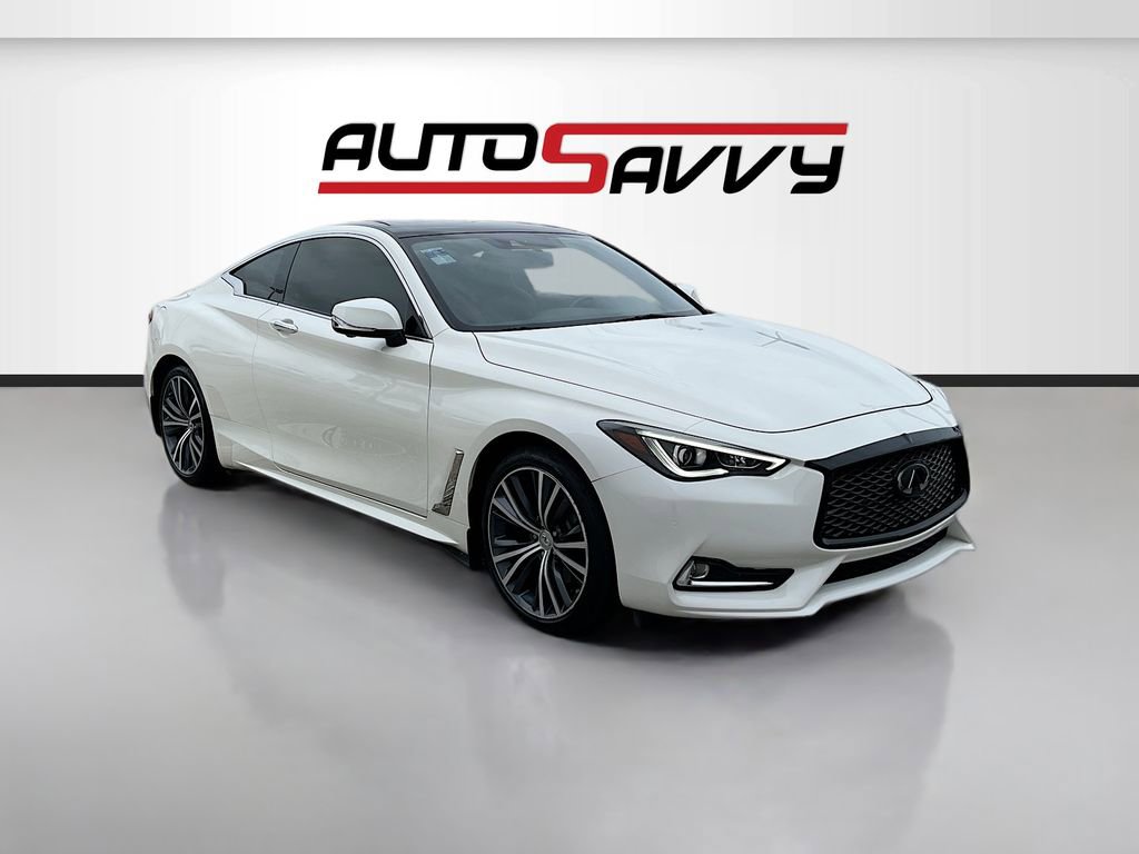 Used 2021 INFINITI Q60 3.0t Luxe w/ Essential Package AWD/4WD image 1