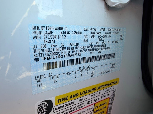 Certified 2025 Ford Expedition Tremor AWD/4WD image 24