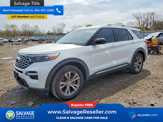 Used 2020 Ford Explorer Platinum w/ Premium Technology Package