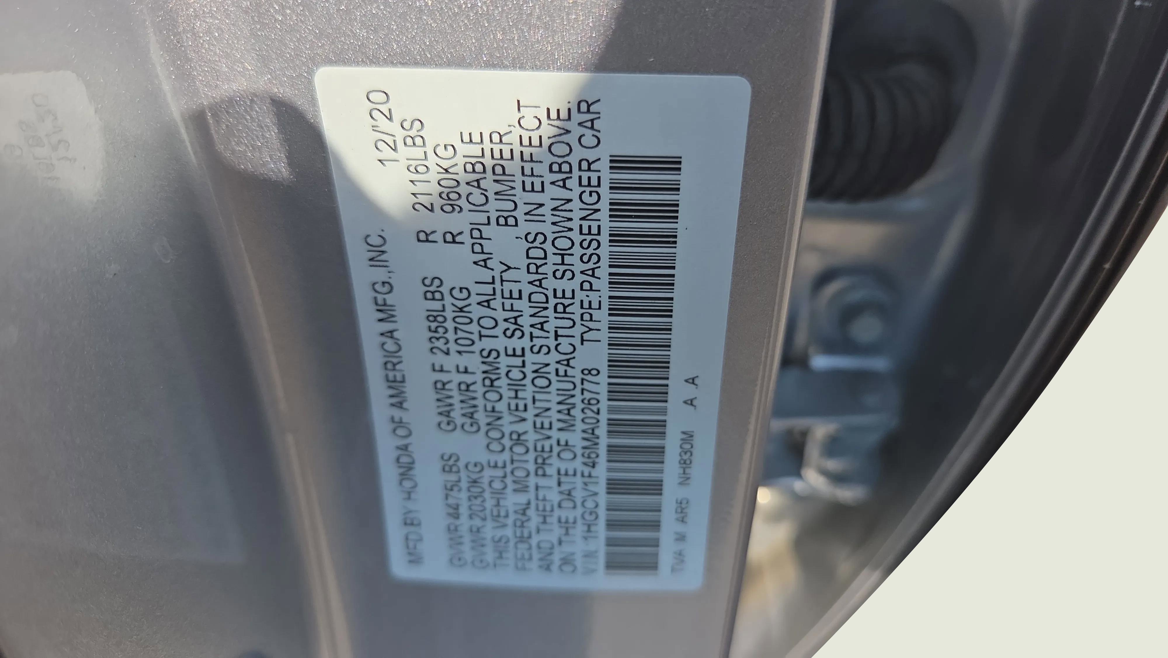 Used 2021 Honda Accord Sport Special Edition image 21