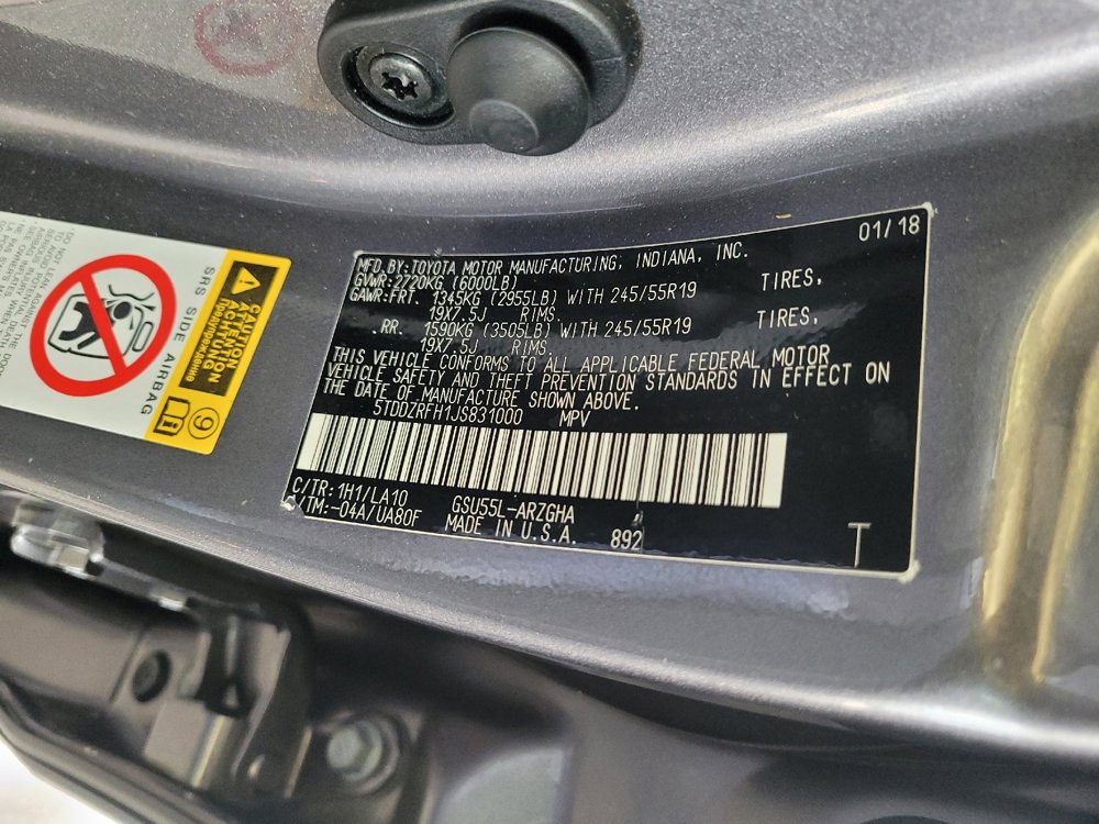 Used 2018 Toyota Highlander Limited Platinum w/ Carpet Mat Package (TMS) image 33