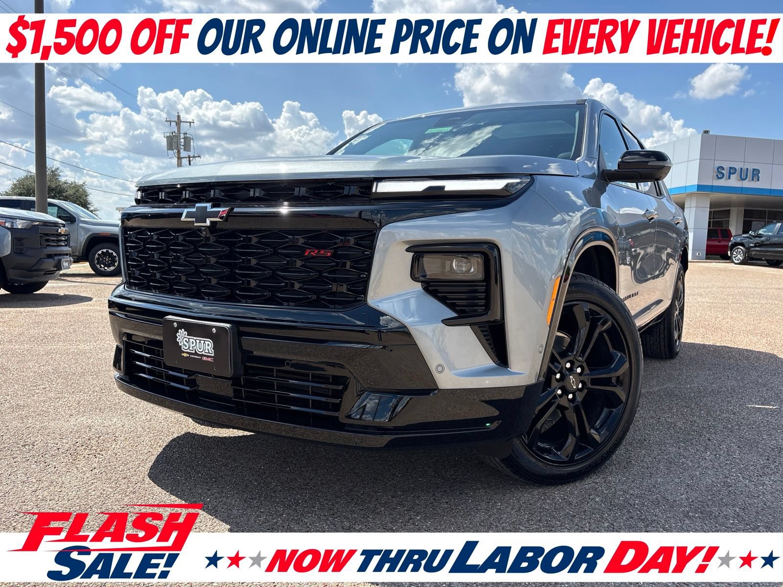 New 2027 Chevrolet Traverse RS