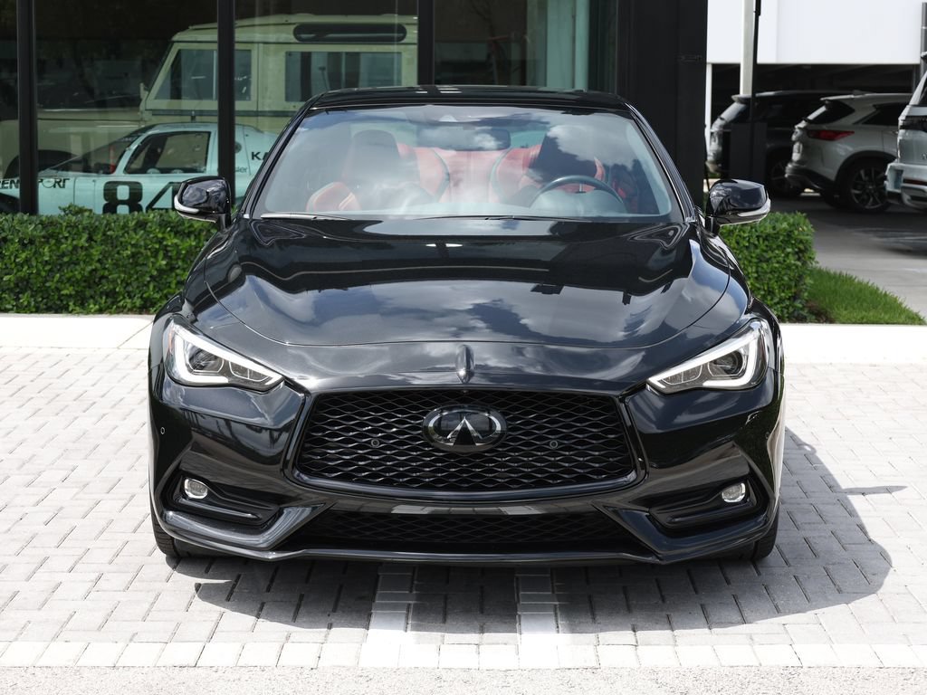 Used 2021 INFINITI Q60 Red Sport 400 w/ Cargo Package RWD image 3