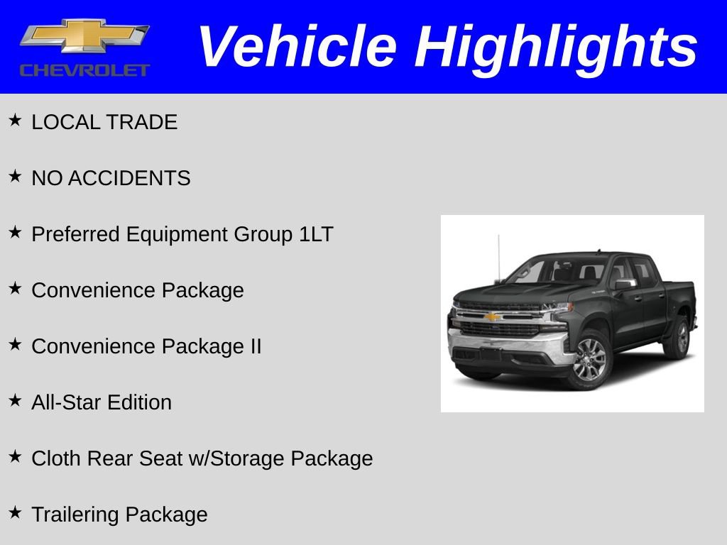 Used 2019 Chevrolet Silverado 1500 LT w/ All-Star Edition image 2