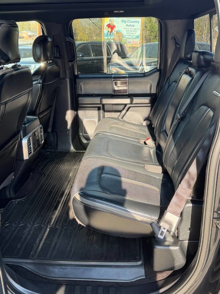 Used 2017 Ford F150 Platinum w/ Equipment Group 701A Luxury image 12