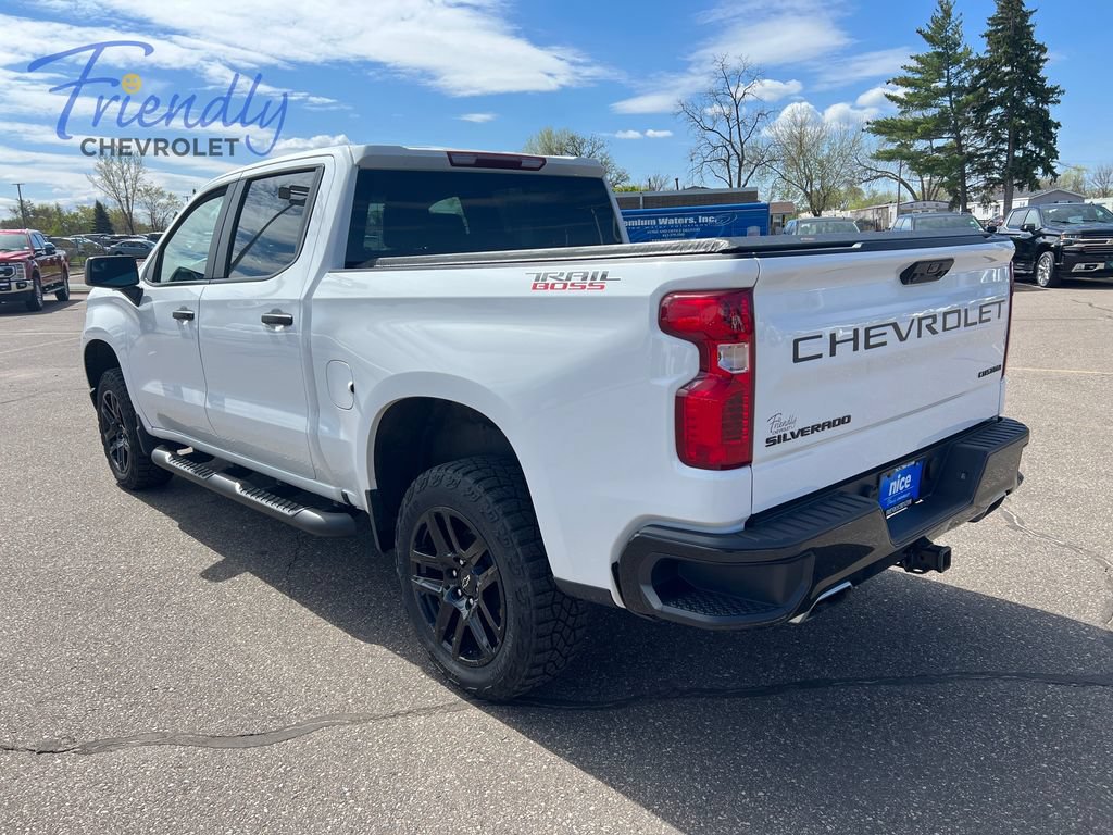 Certified 2023 Chevrolet Silverado 1500 Custom Trail Boss w/ LPO, Dark Essentials Package AWD/4WD image 3