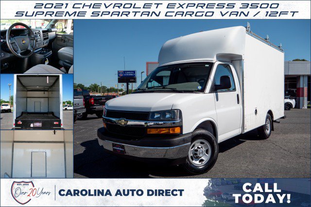 Used 2021 Chevrolet Express 3500 w/ Power Convenience Package RWD image 1