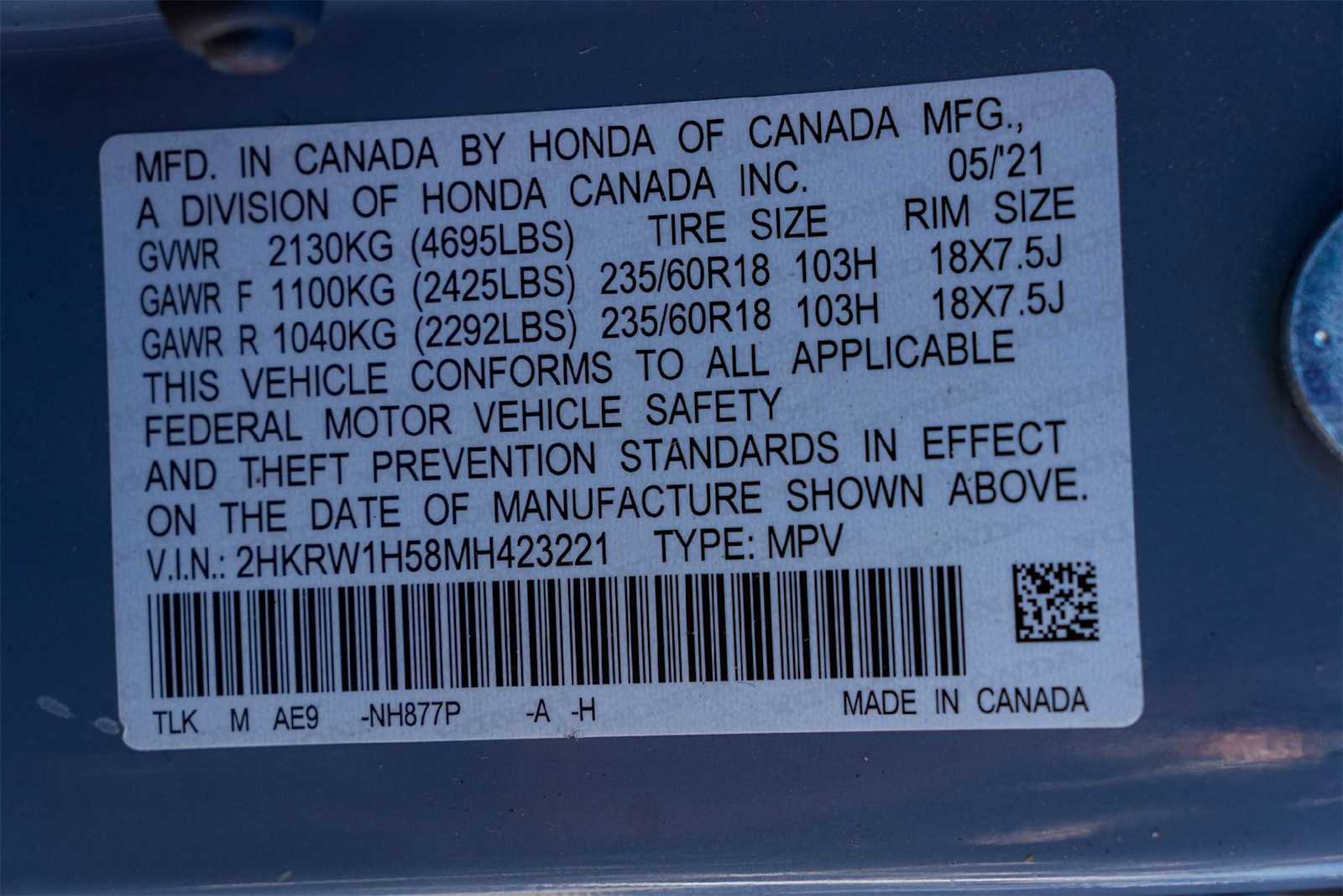 Used 2021 Honda CR-V EX image 30