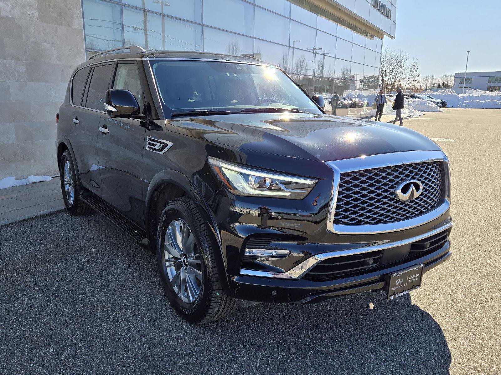 Certified 2021 INFINITI QX80 Luxe w/ All-Season Package image 16