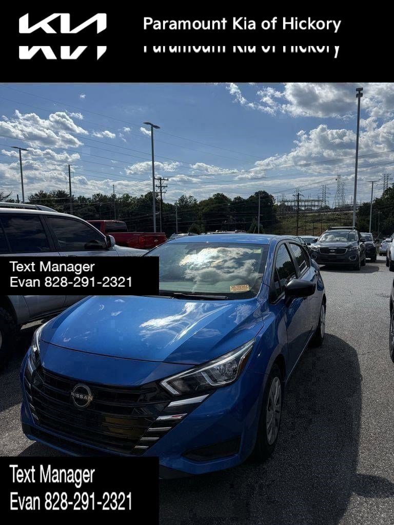 Used 2024 Nissan Versa S w/ Trunk Package
