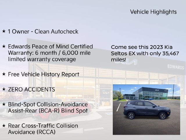 Used 2023 Kia Seltos EX AWD/4WD image 11