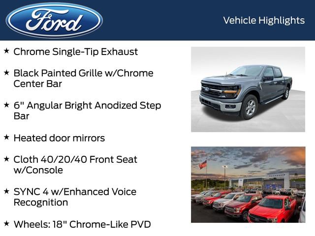 Certified 2025 Ford F150 XLT w/ Equipment Group 301A Standard AWD/4WD image 12