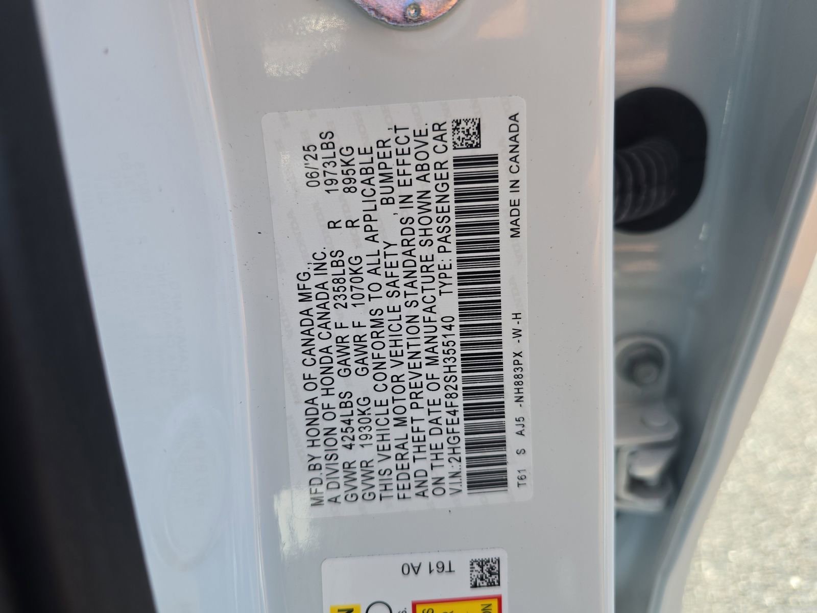 Certified 2025 Honda Civic Sport Touring image 32