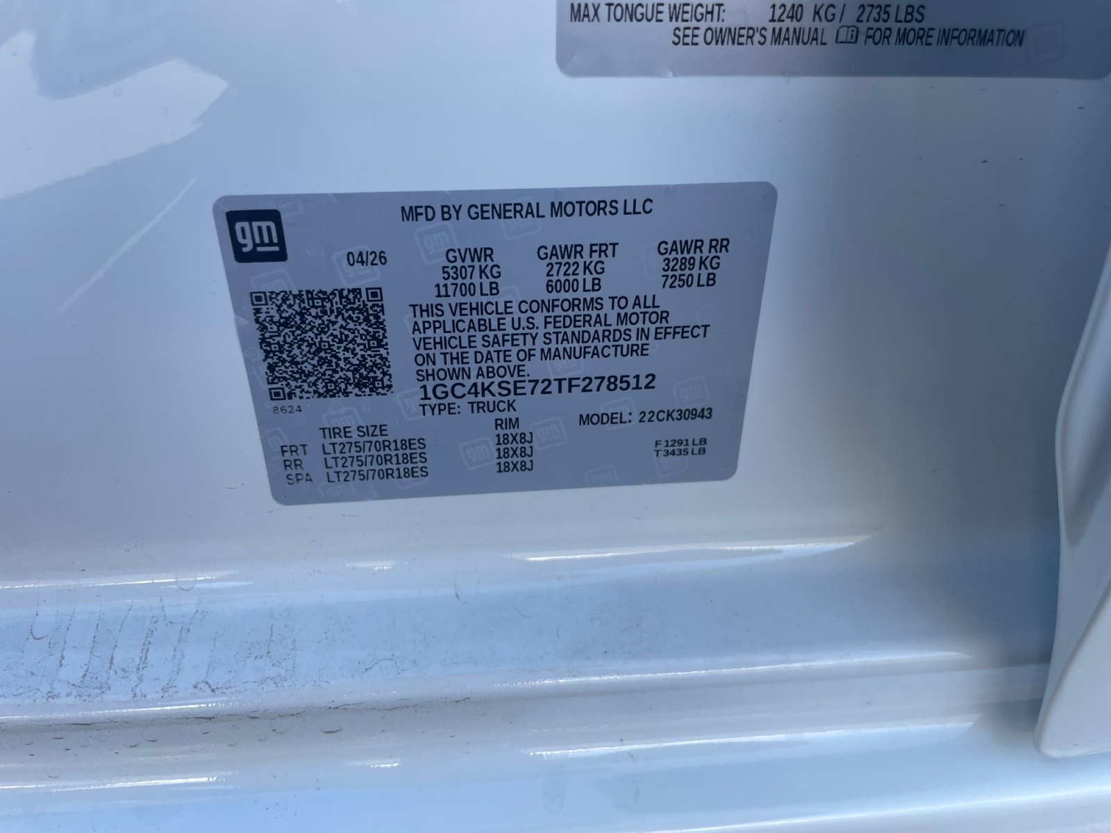 New 2026 Chevrolet Silverado 3500 W/T w/ WT/CX Safety Package AWD/4WD image 30