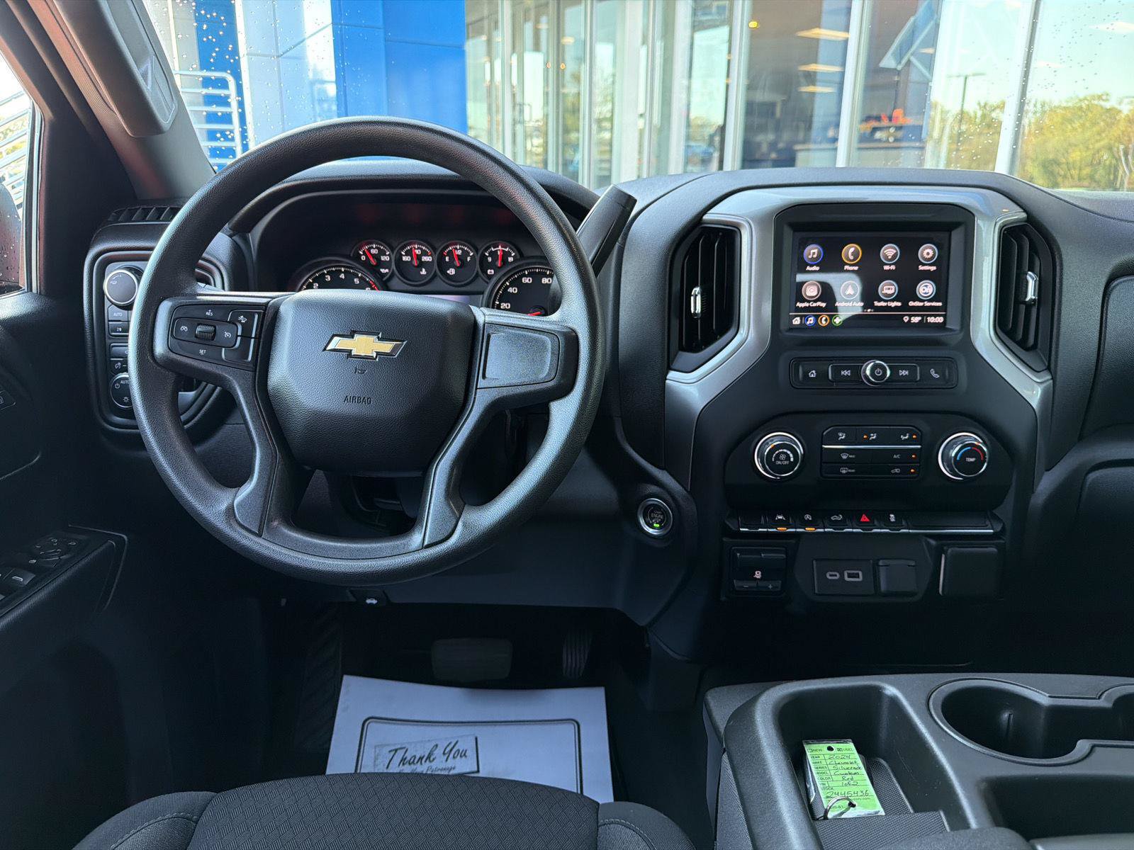 Used 2024 Chevrolet Silverado 1500 Custom w/ LPO, Dark Essentials Package AWD/4WD image 16