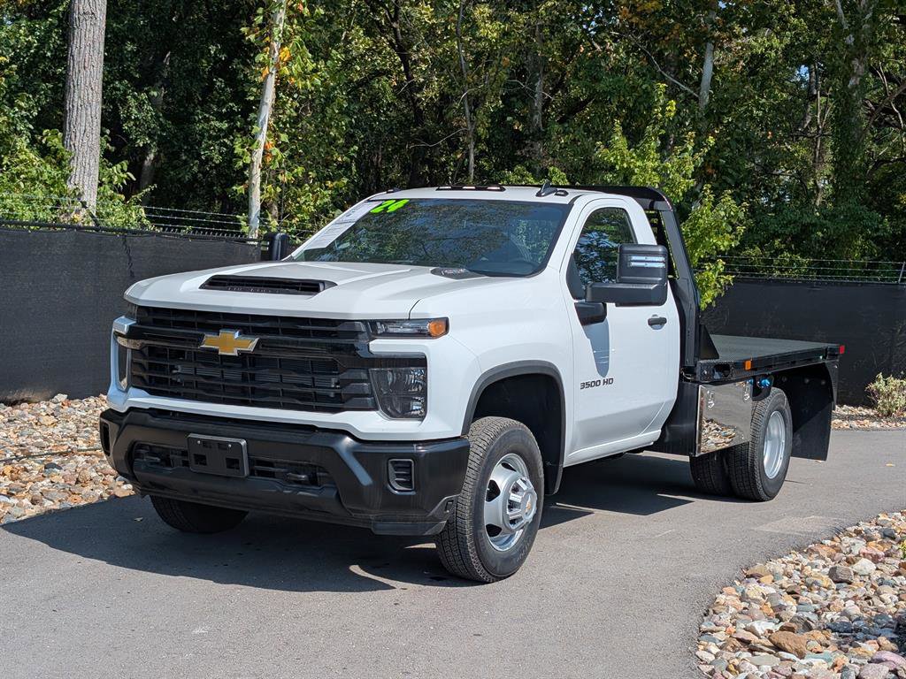 Used 2024 Chevrolet Silverado 3500 W/T w/ Snow Plow Prep Package