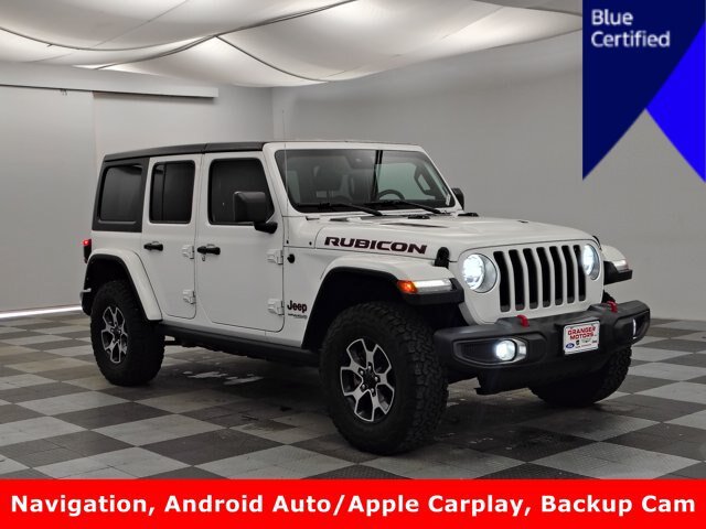 Used 2021 Jeep Wrangler Unlimited Rubicon w/ Uconnect 4C Nav & Sound Group
