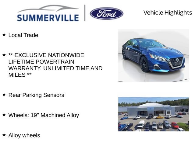 Used 2022 Nissan Altima 2.5 SR FWD image 2