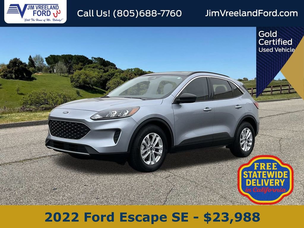 Certified 2022 Ford Escape SE FWD image 1