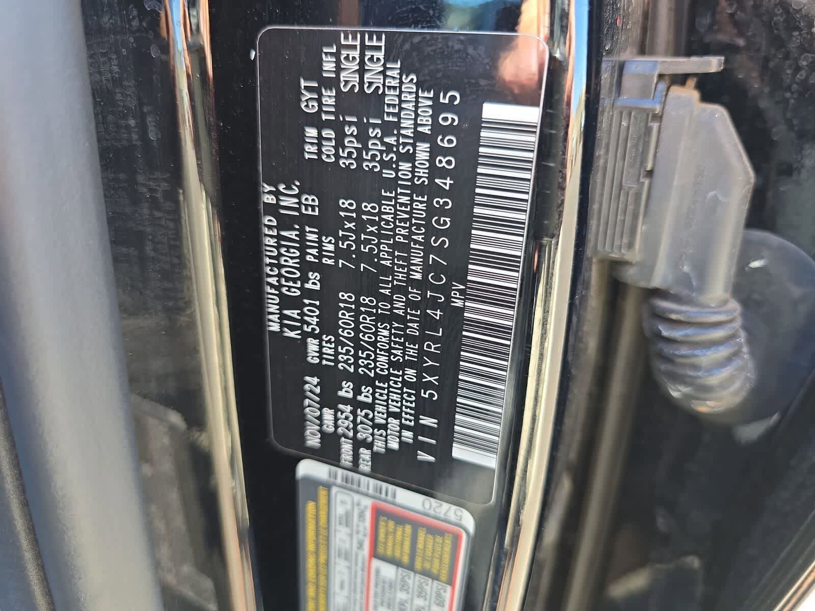 Used 2025 Kia Sorento S w/ Panoramic Sunroof Package FWD image 34