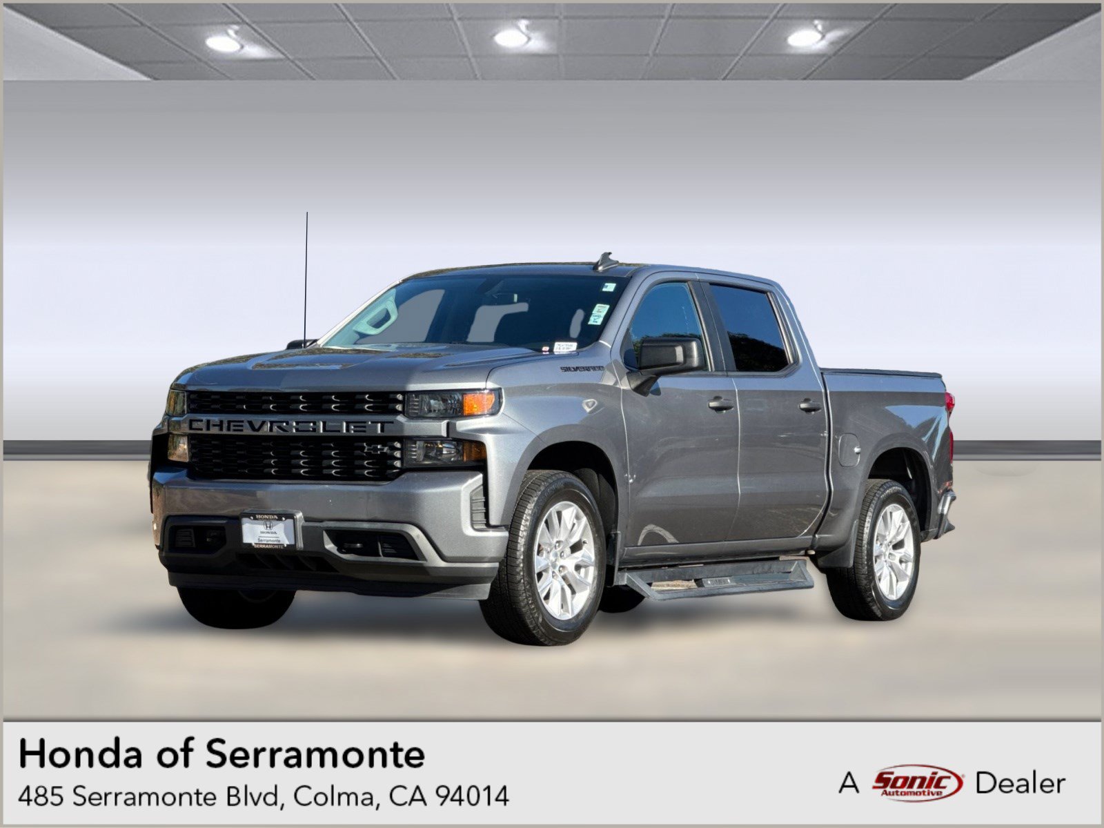 Used 2021 Chevrolet Silverado 1500 Custom w/ LPO, Dark Essentials Package
