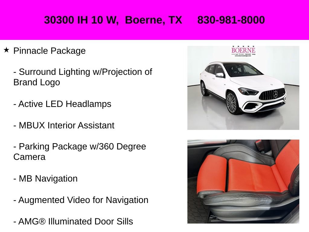 Used 2024 Mercedes-Benz GLA 35 AMG 4MATIC image 20