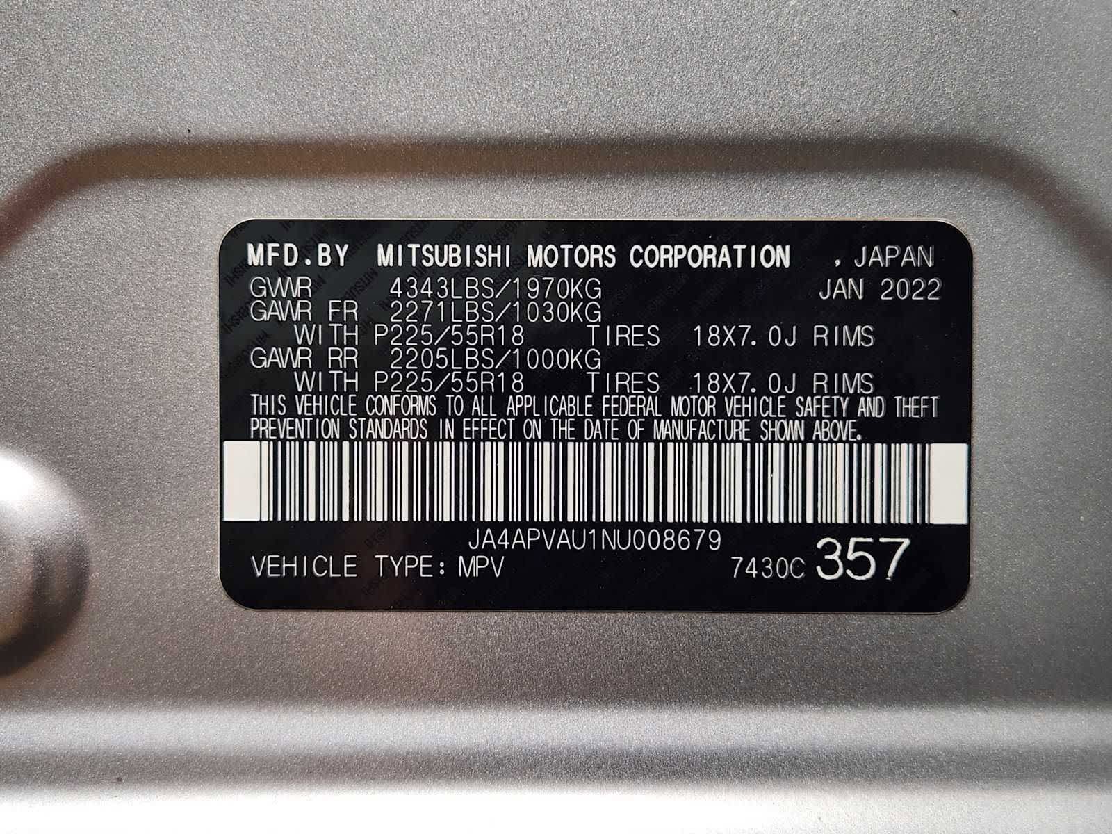 Used 2022 Mitsubishi Outlander Sport SE FWD image 31