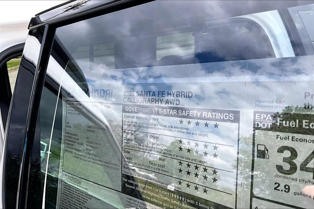 New 2026 Hyundai Santa Fe Calligraphy AWD/4WD image 14