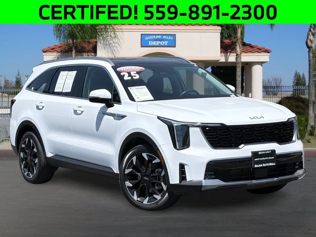 Certified 2025 Kia Sorento EX w/ Panoramic Sunroof Package FWD image 1