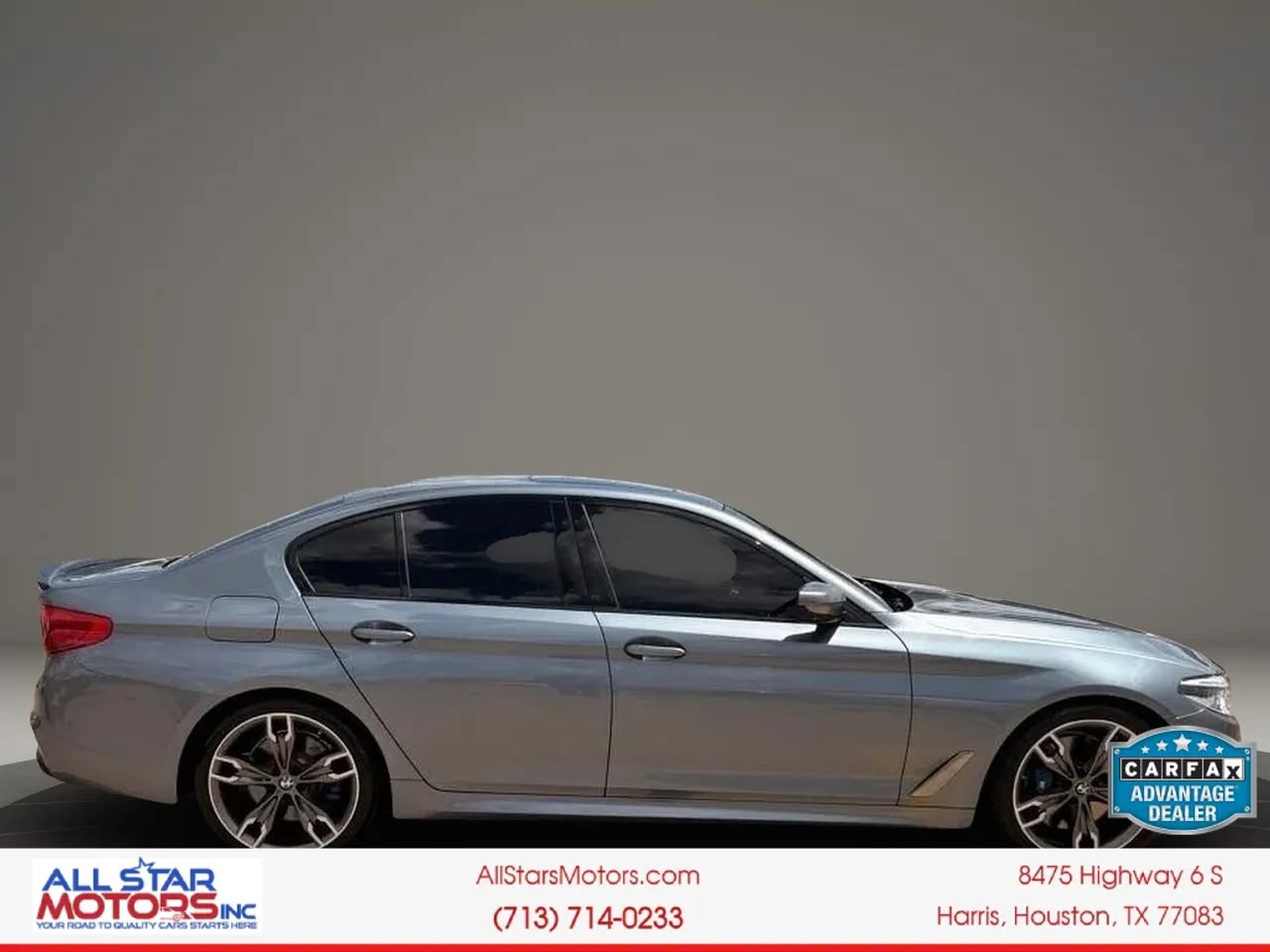 Used 2019 BMW M550i xDrive w/ Premium Package 2 AWD/4WD image 9