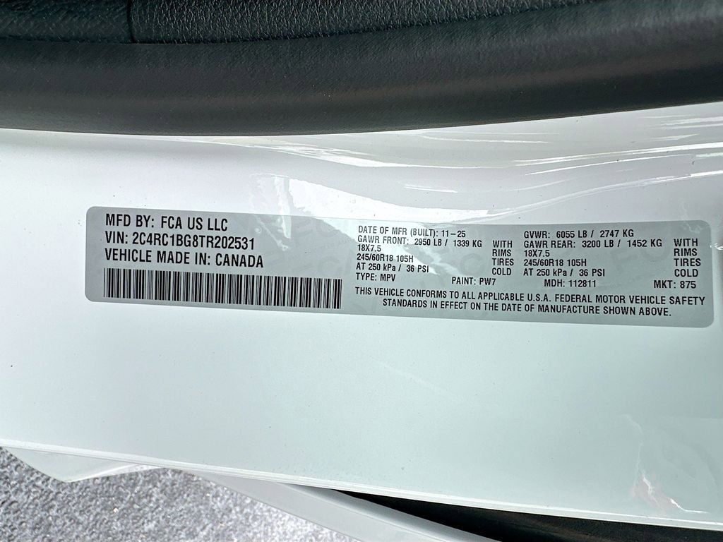 New 2026 Chrysler Pacifica Select image 40