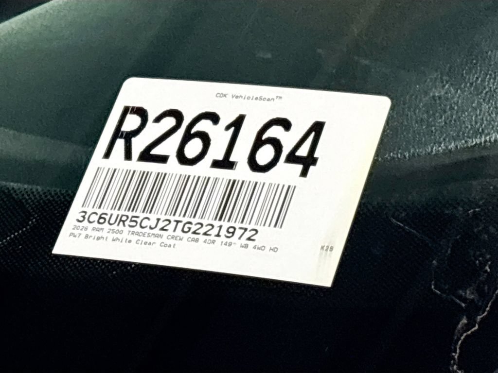 New 2026 RAM 2500 Tradesman AWD/4WD image 25