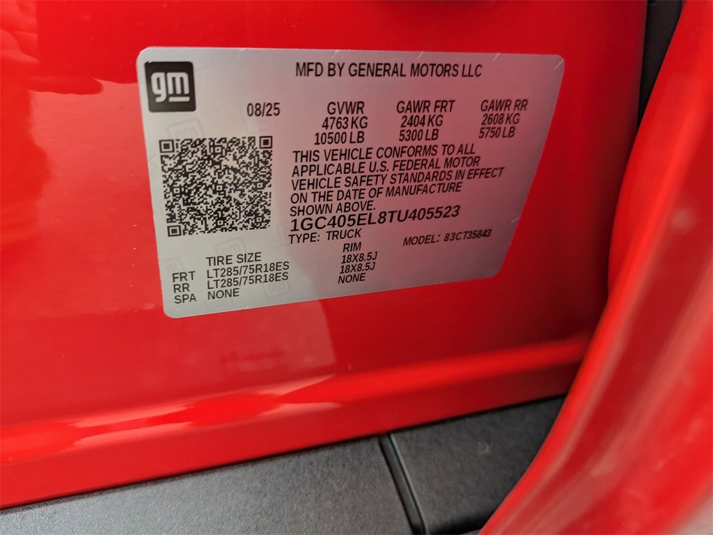 New 2026 Chevrolet Silverado EV Trail Boss image 30