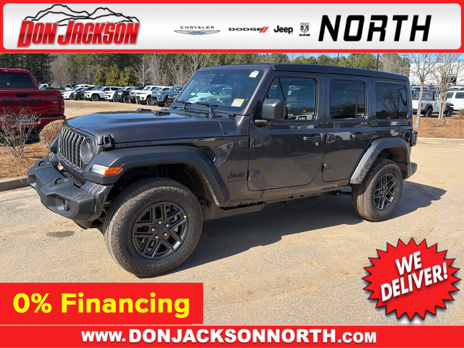 New 2026 Jeep Wrangler Sport S