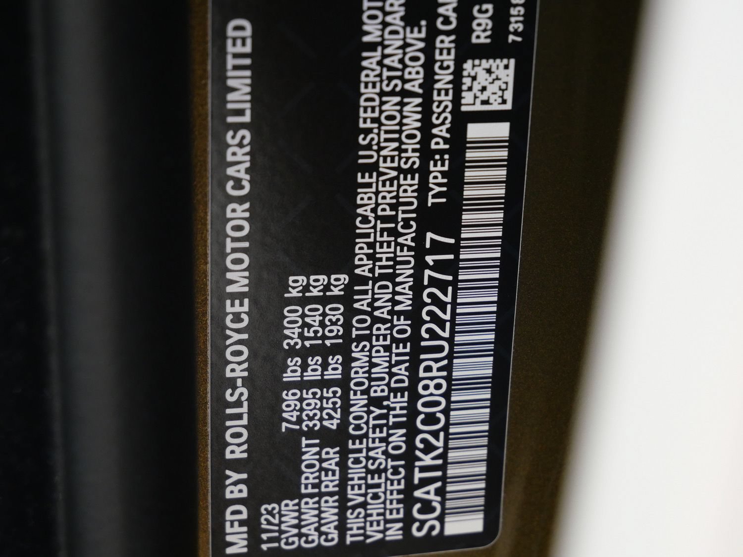 Certified 2024 Rolls-Royce Spectre w/ Spectre Launch Package AWD/4WD image 35