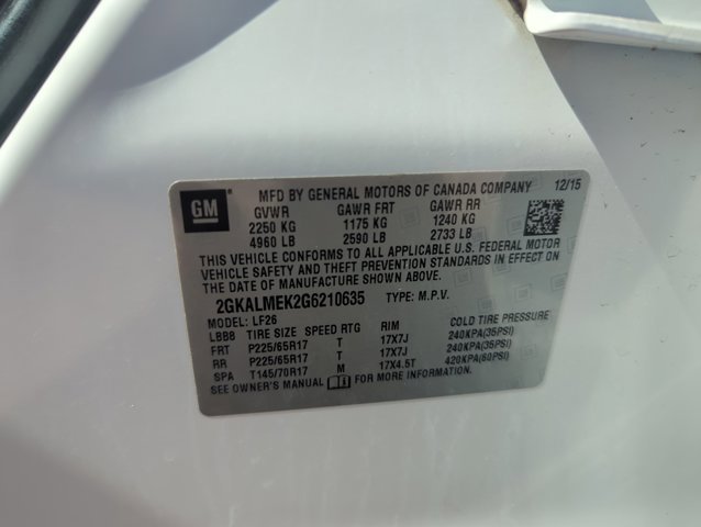 Used 2016 GMC Terrain SLE FWD image 28