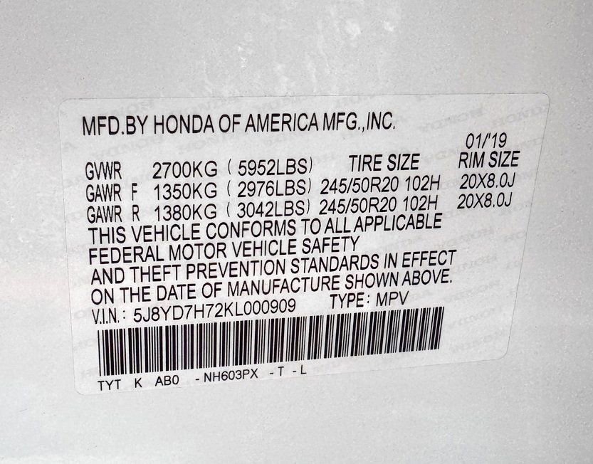 Used 2019 Acura MDX Sport Hybrid w/ Advance Pkg image 34