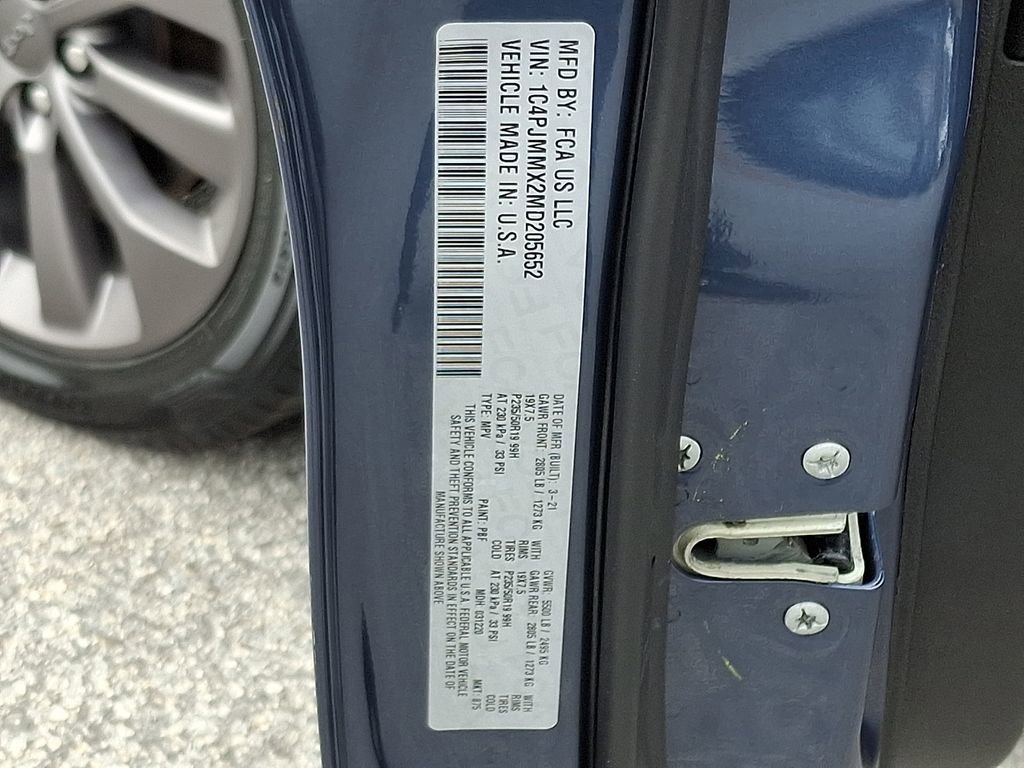 Used 2021 Jeep Cherokee Latitude Lux 80th Anniv w/ Quick Order Package 26U 80TH image 26