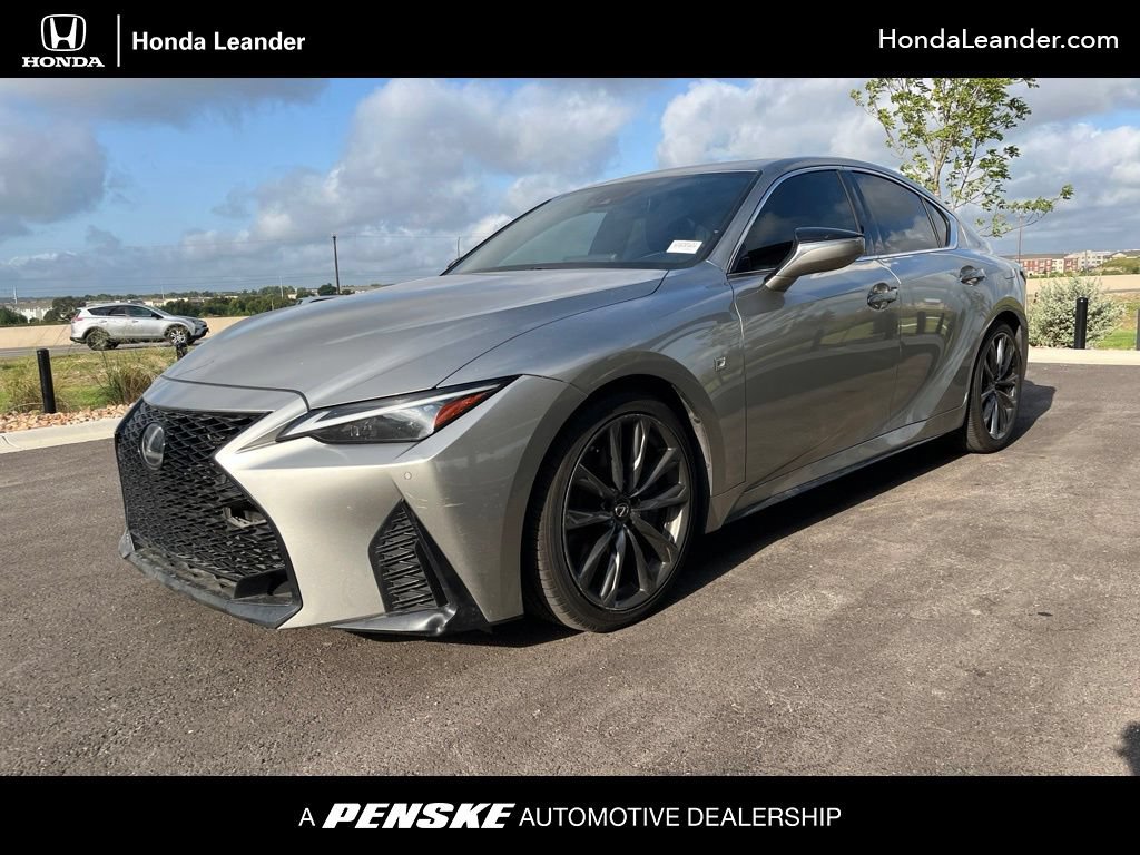 Used 2021 Lexus IS 350 F Sport w/ Navigation Package RWD image 1