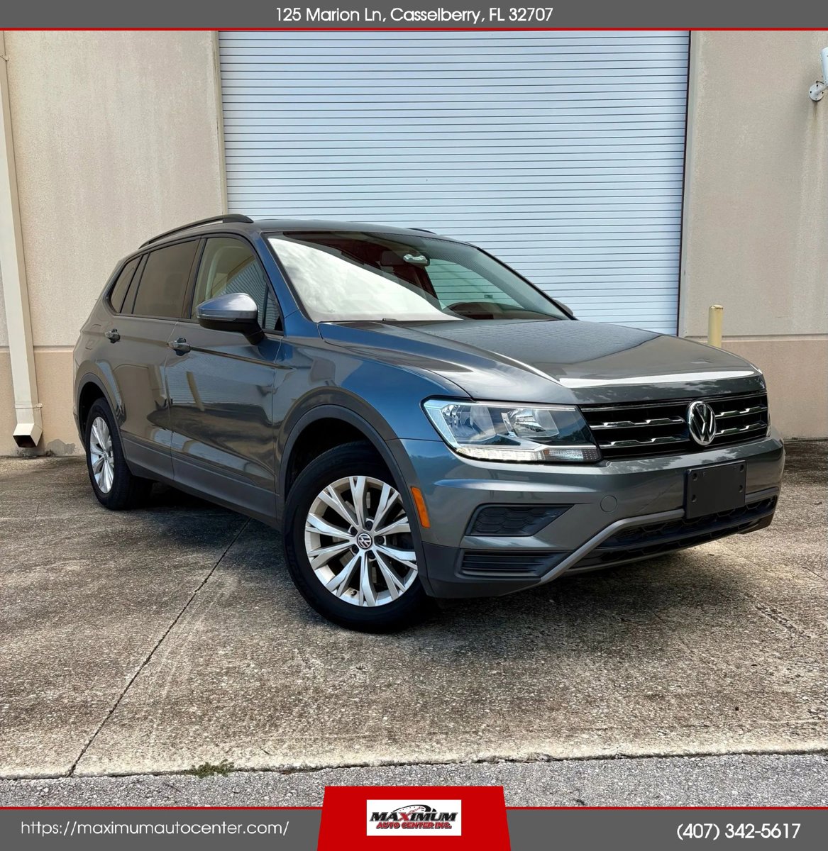 Used 2018 Volkswagen Tiguan S FWD image 2
