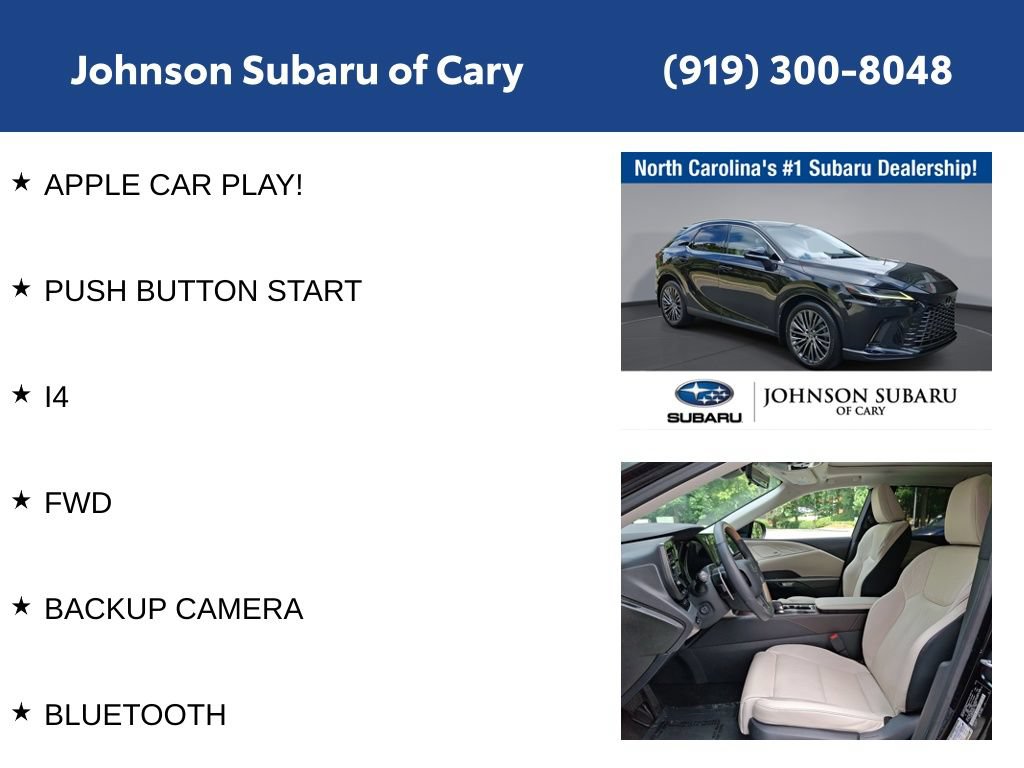 Used 2023 Lexus RX 350 FWD w/ Accessory Package (Z1) image 12