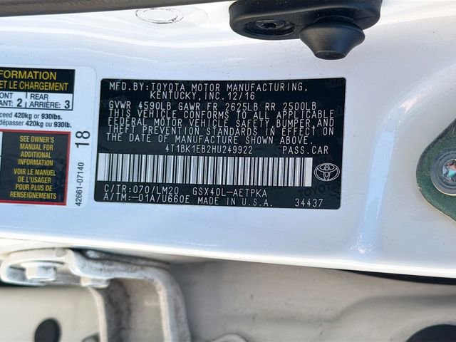 Used 2017 Toyota Avalon Limited w/ Carpet Mat Package FWD image 43