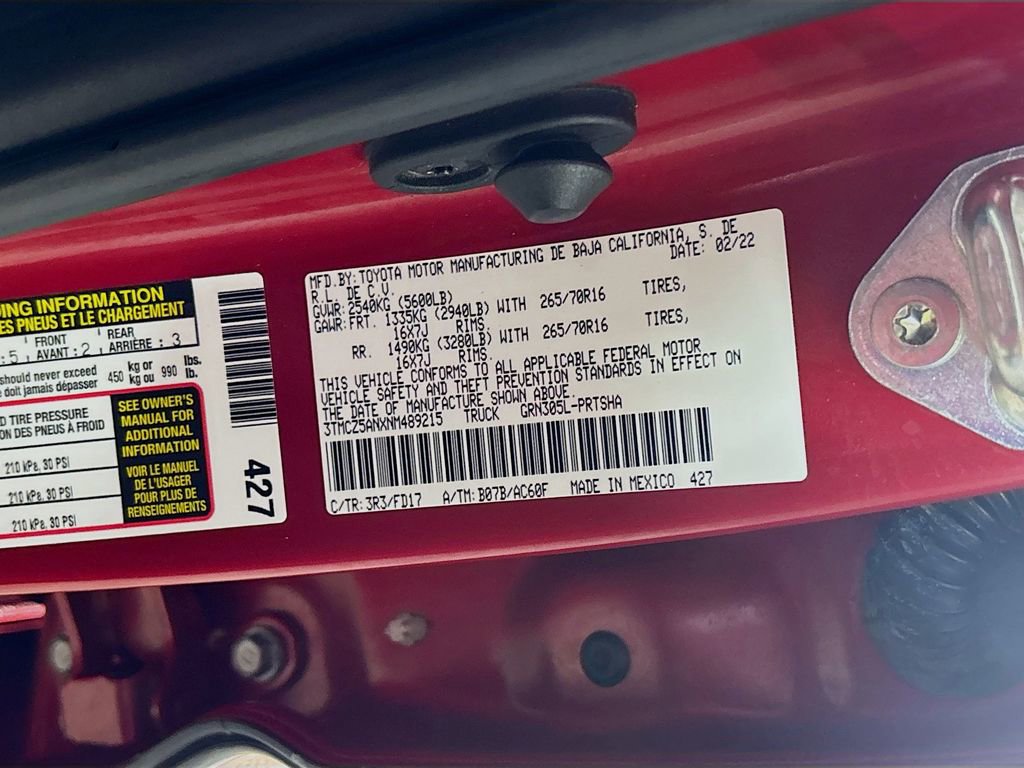 Used 2022 Toyota Tacoma TRD Off-Road image 24